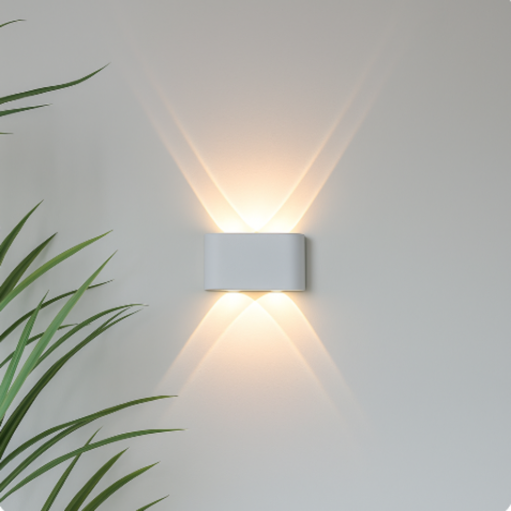مصباح جداري LED خارجي لإضاءة تزيينية عصرية للمنزل