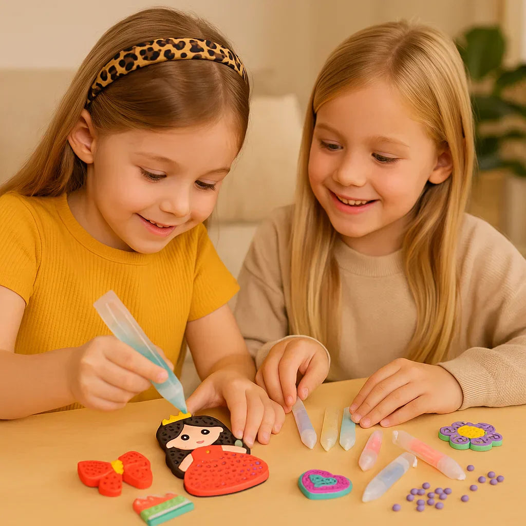Kinder Perlenmalerei Bastelset für kreative Kunstaktivität