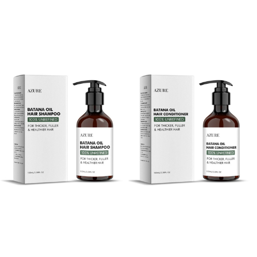 Nourishing Batana Shampoo & Conditioner Set for Fuller-Looking, Healthier Hair