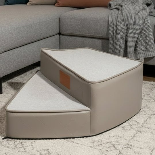 LuxeStep Liukumaton 3-portainen Keinonahkainen Sisäportaat