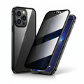 Privacy Anti-Spy Phone Case With 360 Degree Tempered Glass Cover