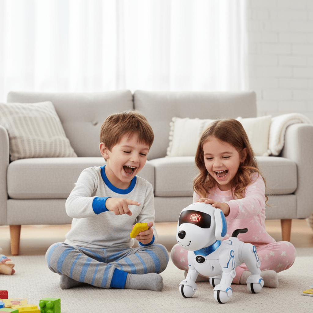 PupLink Nano Jr Interaktivní chytrý robotický pes pro děti