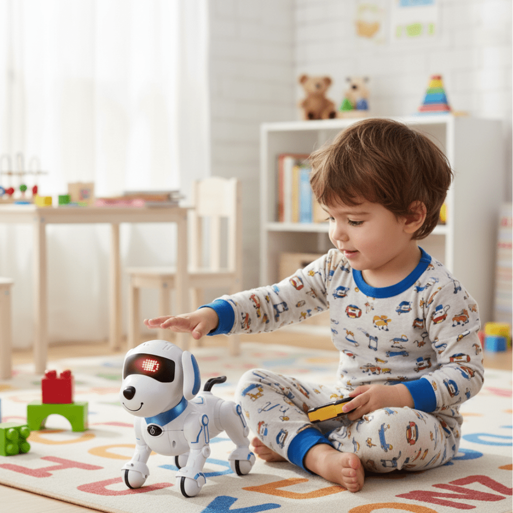 PupLink Nano Jr Interaktivní chytrý robotický pes pro děti
