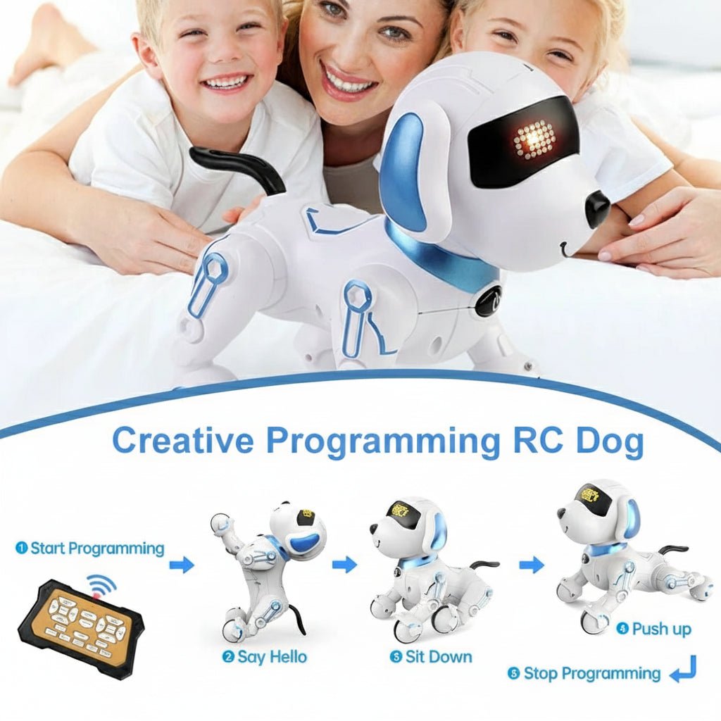 PupLink Nano Jr Interaktivní chytrý robotický pes pro děti