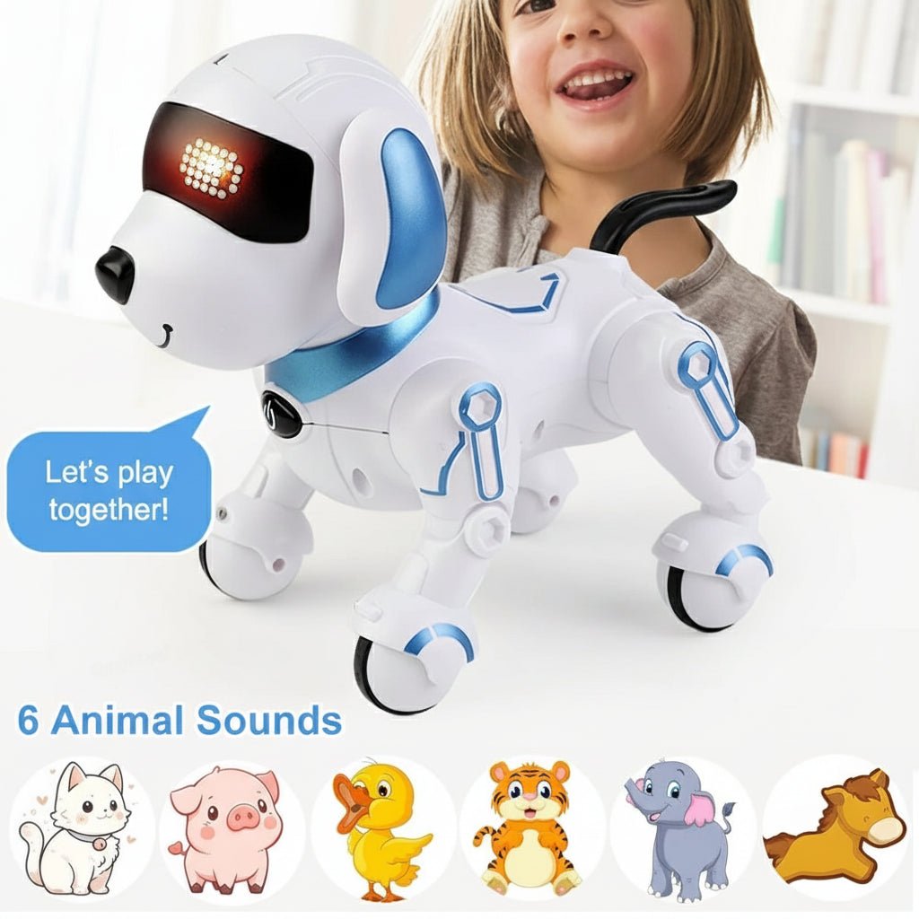 PupLink Nano Jr Interaktivní chytrý robotický pes pro děti