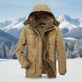 EcoLeaf Isolierte Herren-Winterjacke mit Regenfestem Design