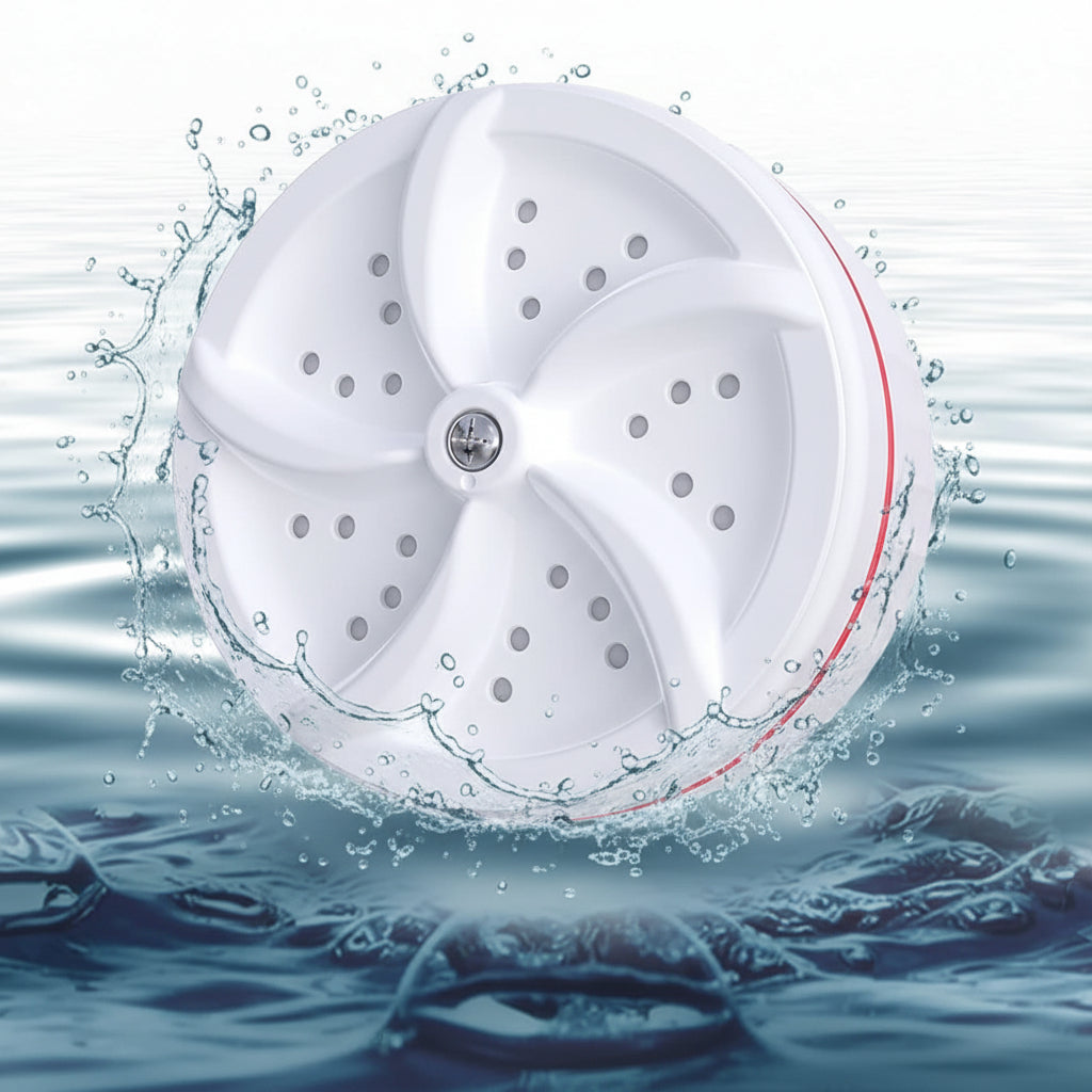 Portable USB Ultrasonic Clothes Washer For Travel And Delicate Loads