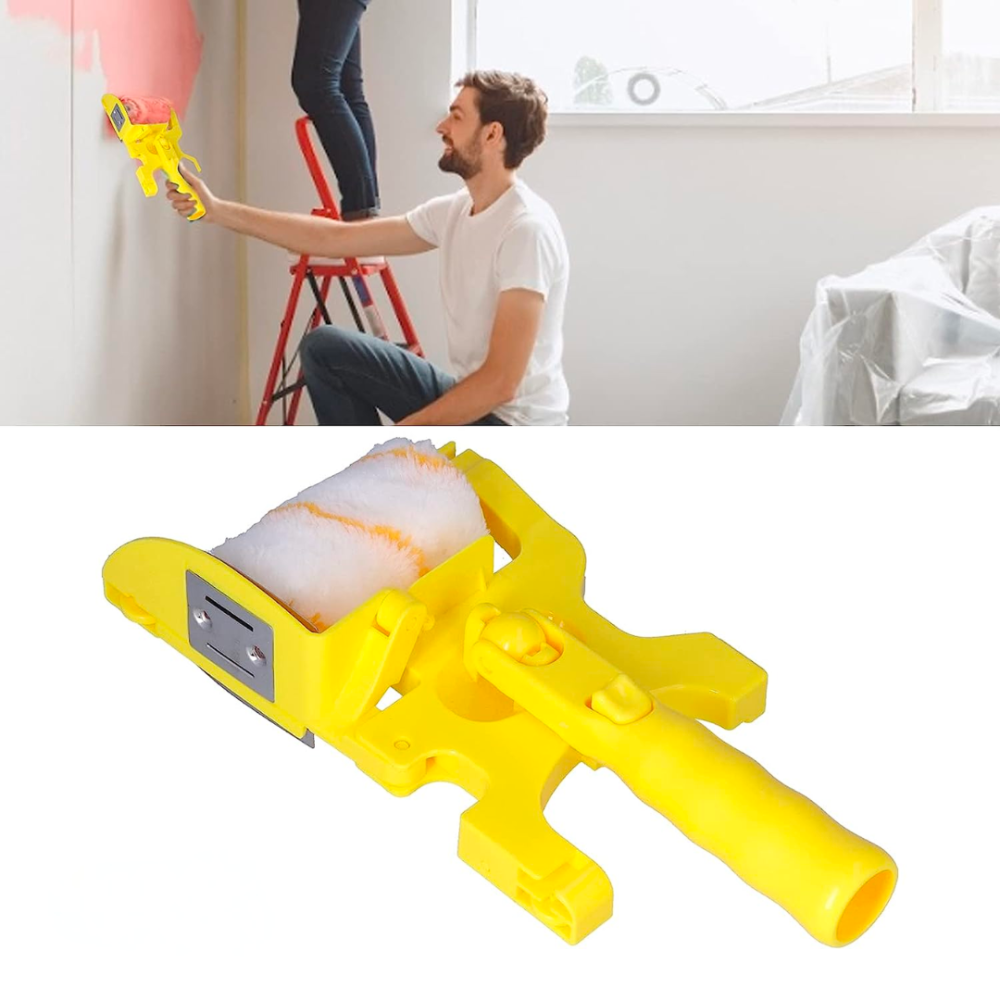 Precision Paint Roller Brush With Textured Cover For Home Painting