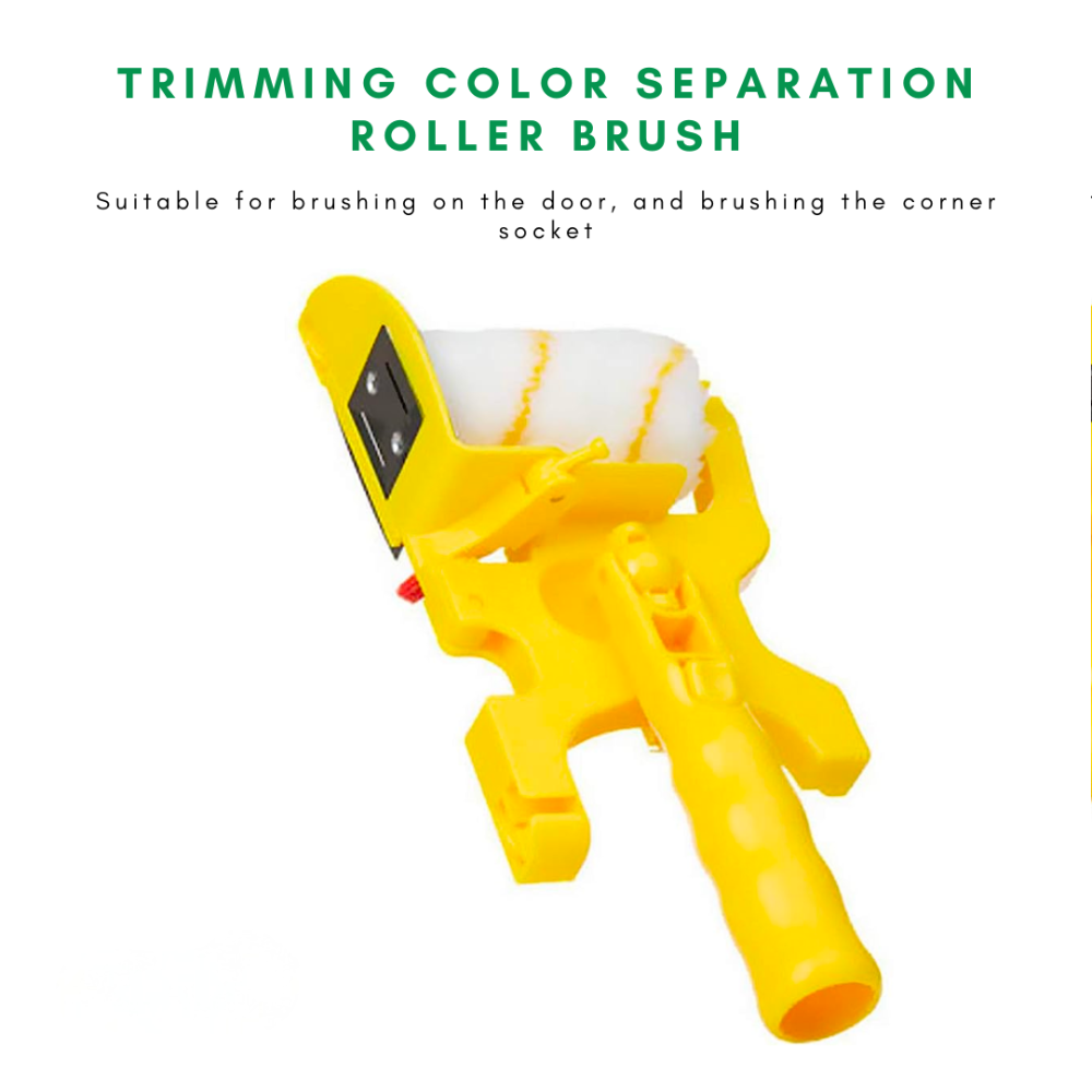 Precision Paint Roller Brush With Textured Cover For Home Painting