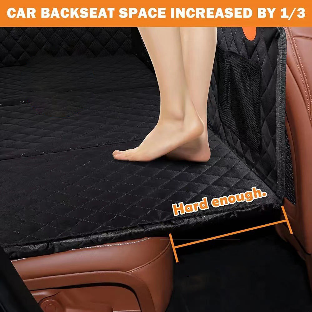 Premium Dog Seat Cover With Hard Bottom For SUVs And Cars