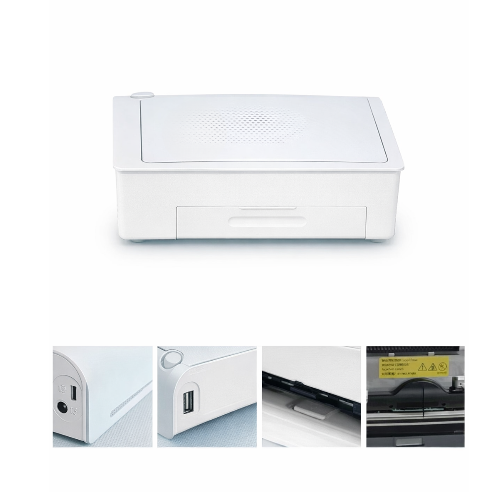 Trådløs fotoprinter for smarttelefon til 4x6 fargeutskrifter