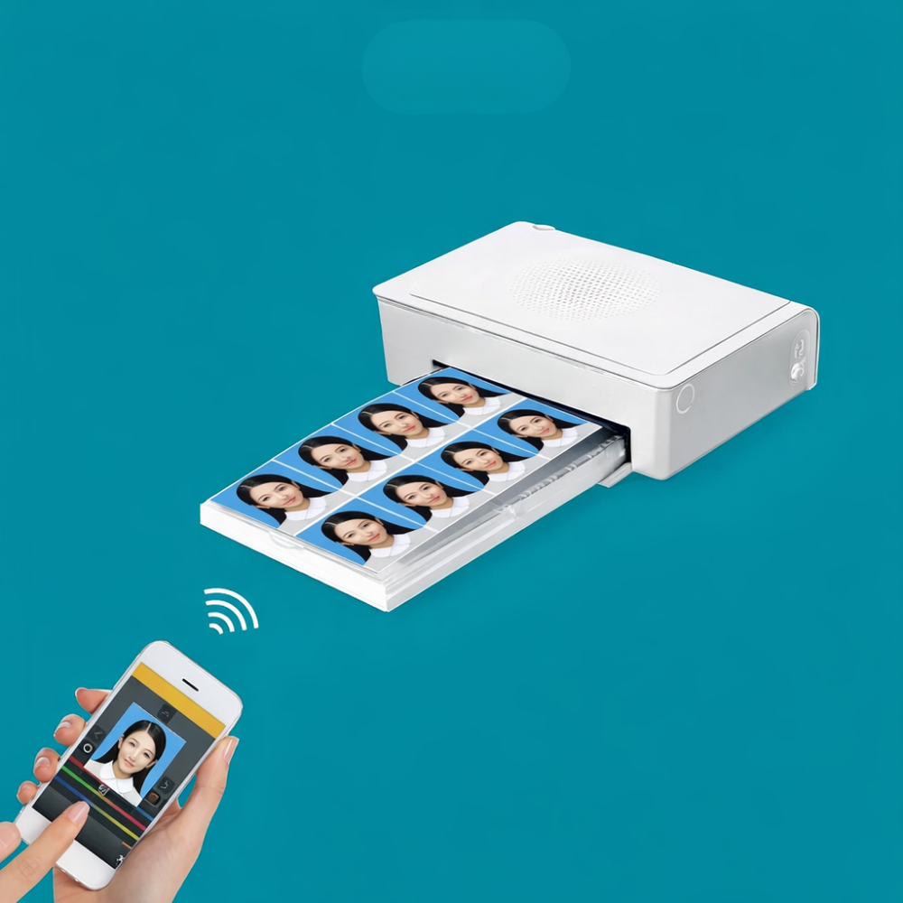 Trådløs fotoprinter for smarttelefon til 4x6 fargeutskrifter