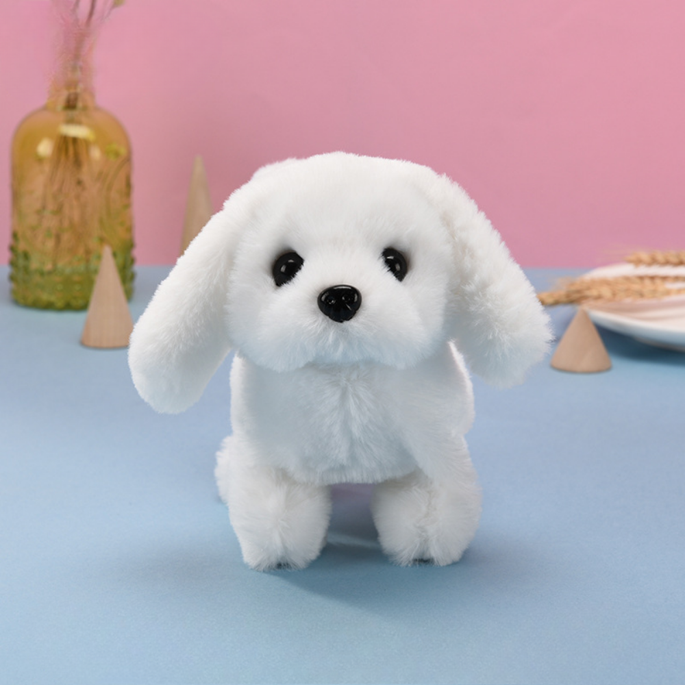 Soft Plush Toy Interactive Puppy Robot That Walks And Barks