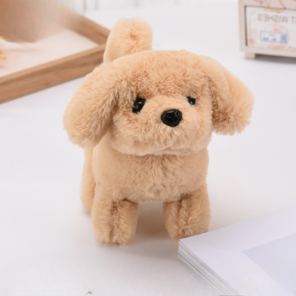 Soft Plush Toy Interactive Puppy Robot That Walks And Barks