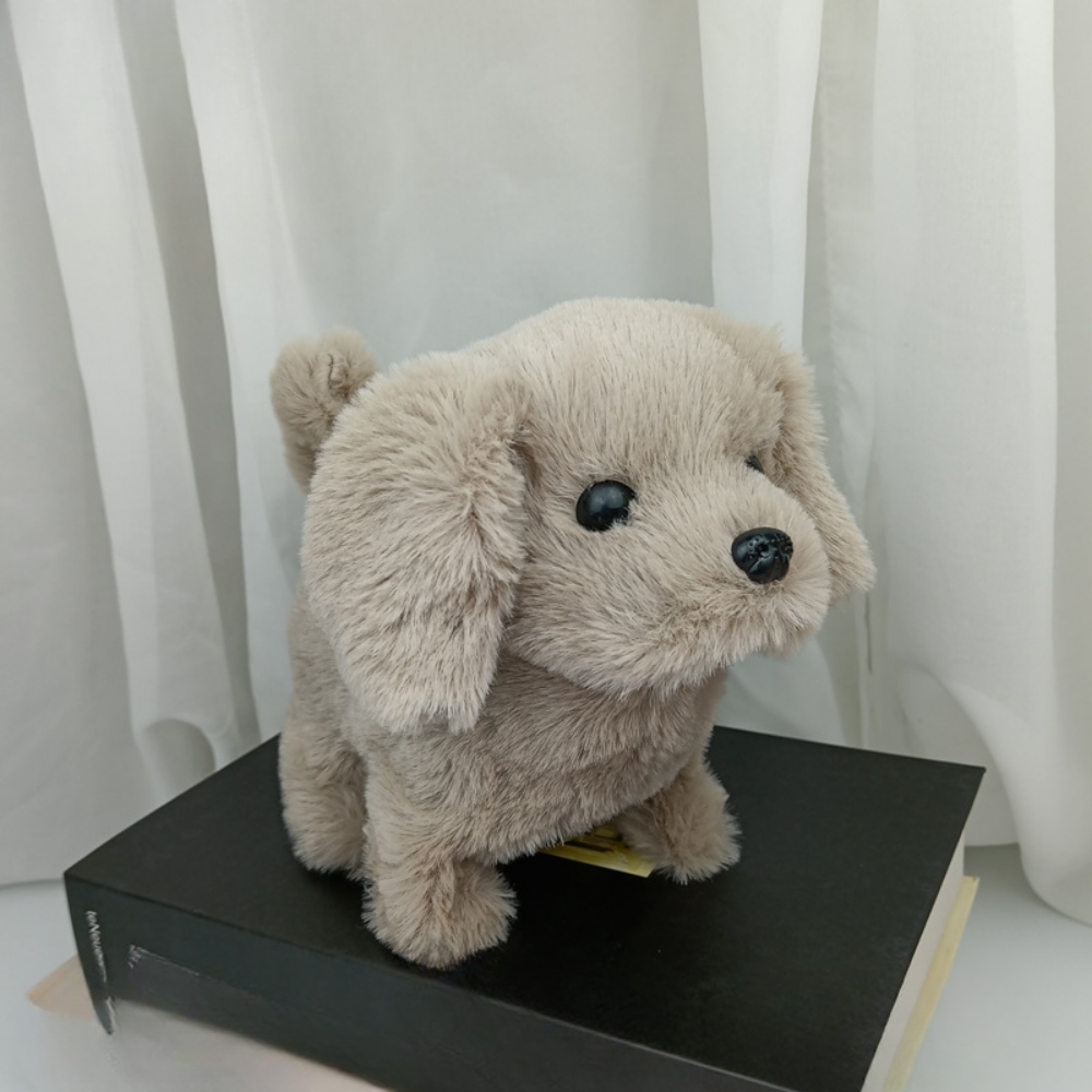 Soft Plush Toy Interactive Puppy Robot That Walks And Barks