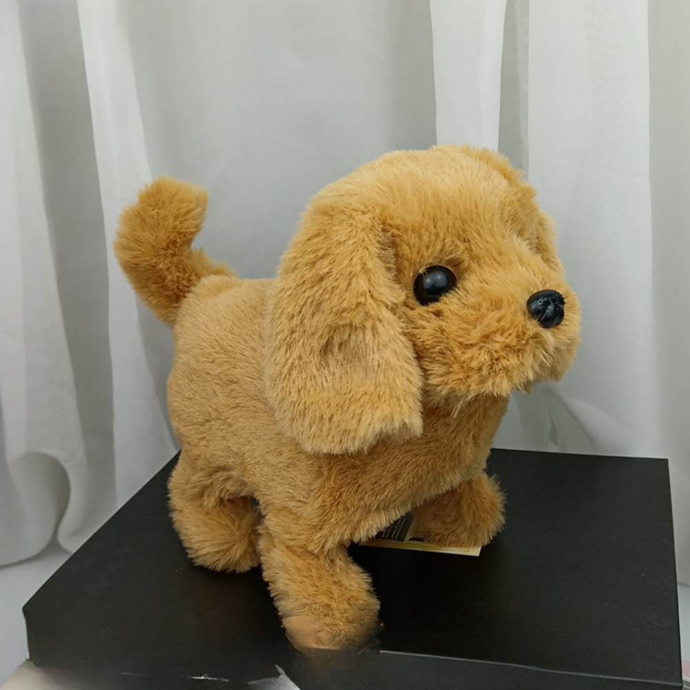 Soft Plush Toy Interactive Puppy Robot That Walks And Barks