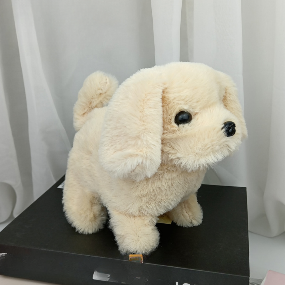 Soft Plush Toy Interactive Puppy Robot That Walks And Barks