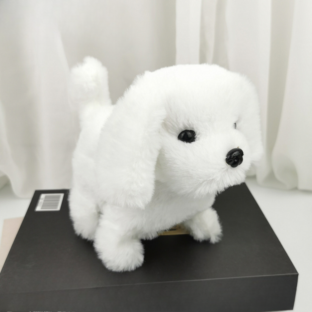 Soft Plush Toy Interactive Puppy Robot That Walks And Barks