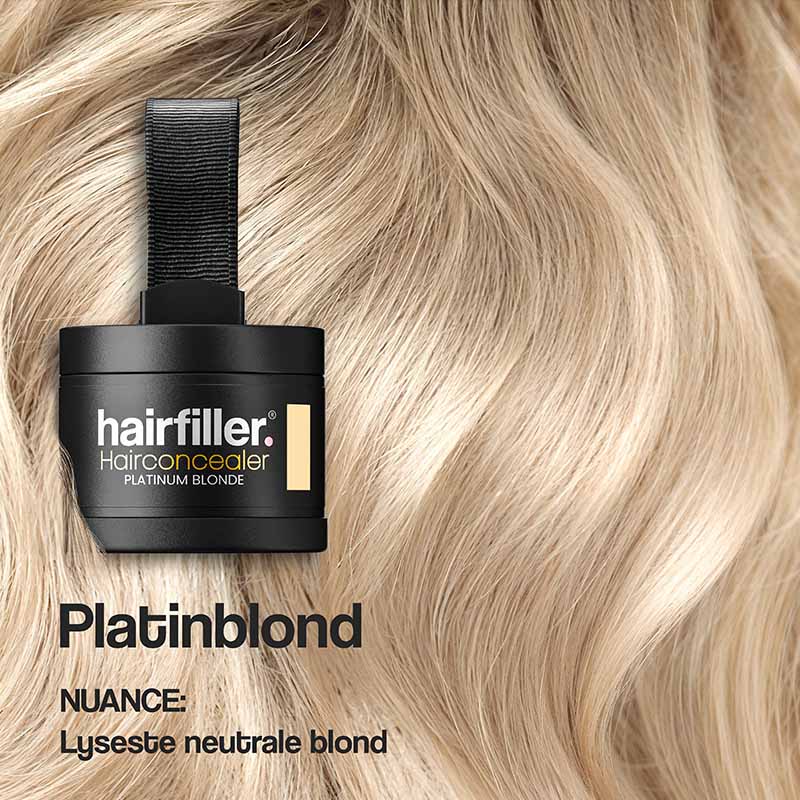 Polvo Corrector Instantáneo para el Cabello – Cubre Raíces, Canas y Áreas con Pérdida de Cabello en Segundos