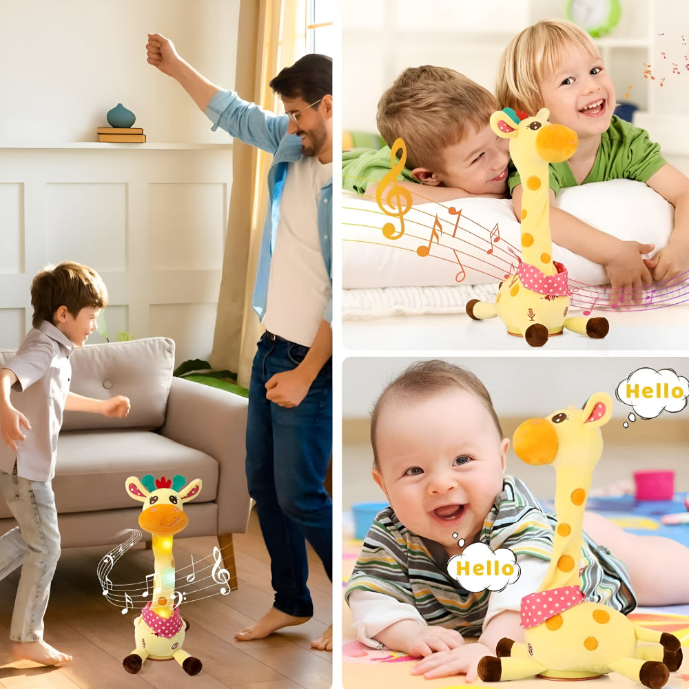 Kids Plush Giraffe Sings Interactive Musical Companion
