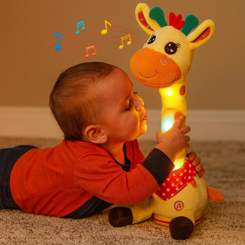 Kids Plush Giraffe Sings Interactive Musical Companion
