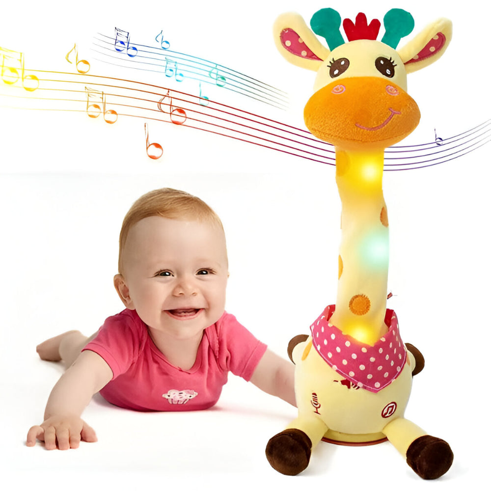 Kids Plush Giraffe Sings Interactive Musical Companion