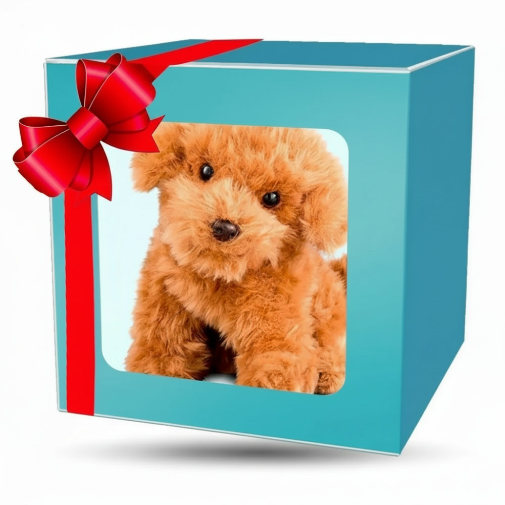 Soft Plush Puppy Companion With Interactive Realistic Movements