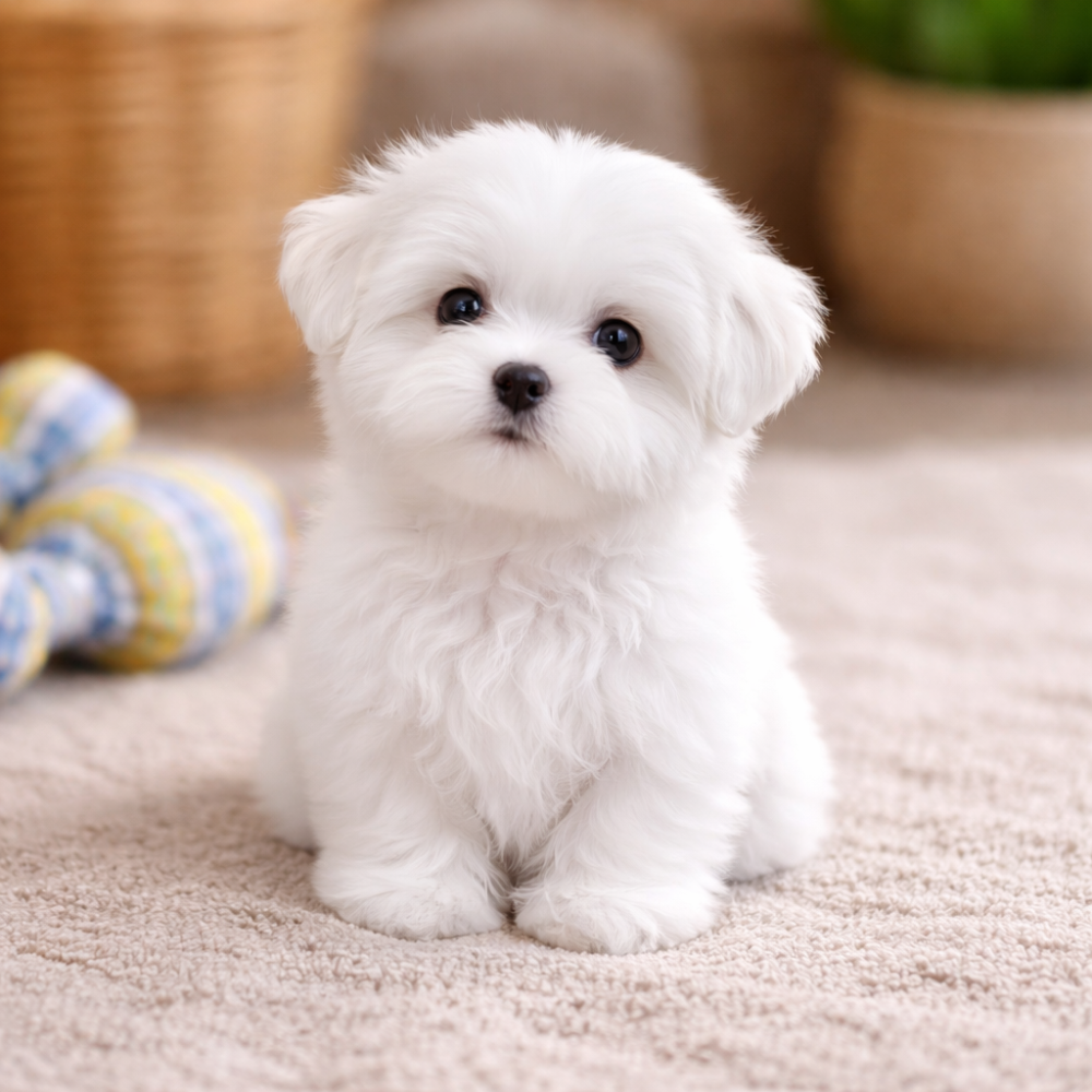 Soft Plush Puppy Companion With Interactive Realistic Movements