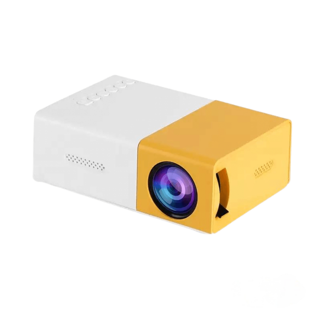 Compact WiFi 6 Portable Projector With 1080P HDMI Output