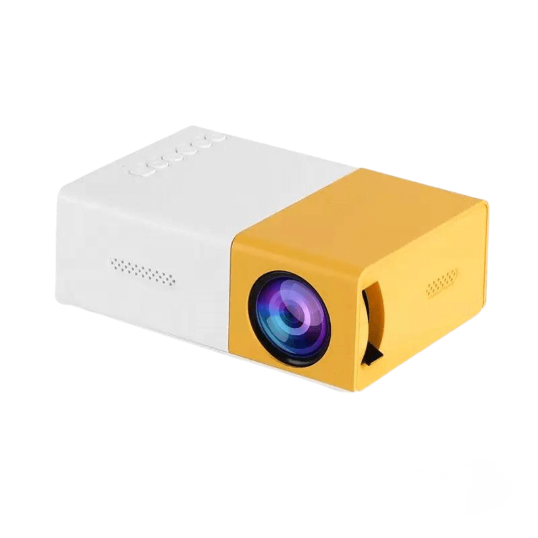 Compact WiFi 6 Portable Projector With 1080P HDMI Output
