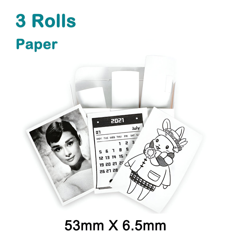 Portable Bluetooth Thermal Printer For Photos And Labels
