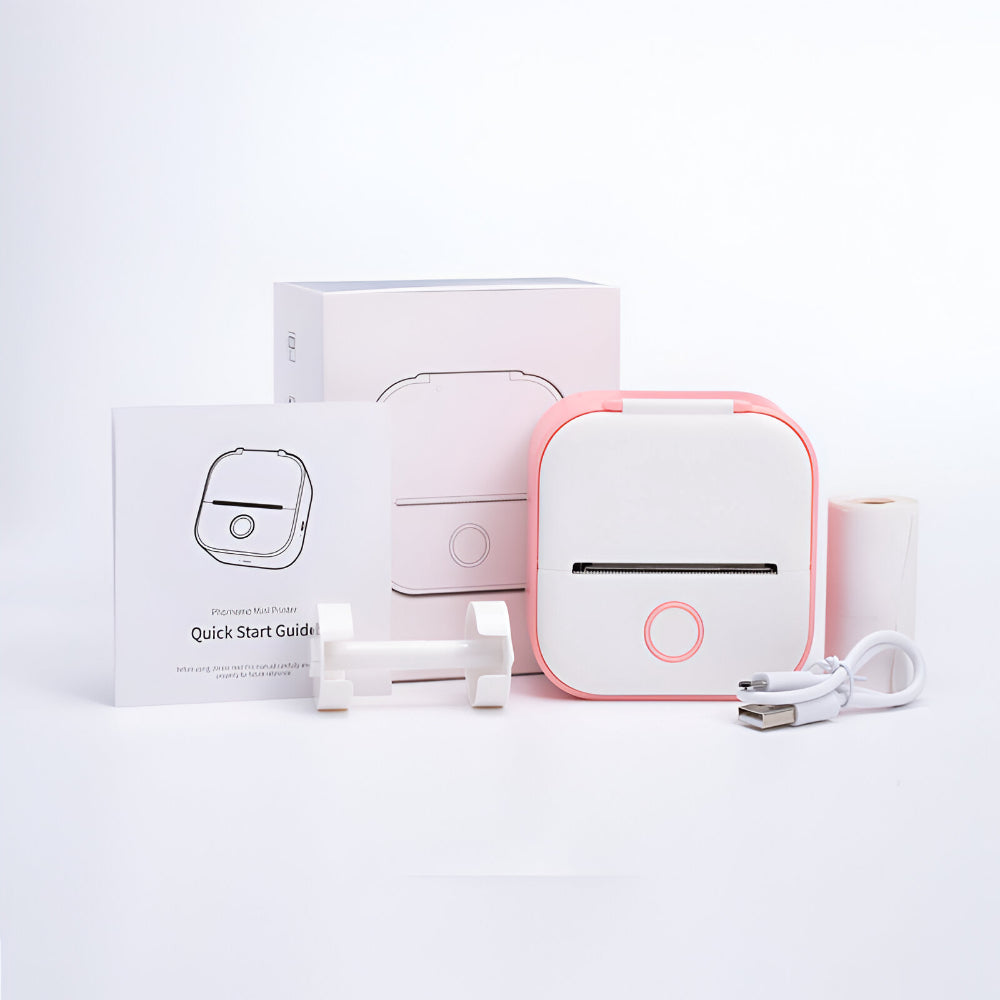 Portable Bluetooth Thermal Printer For Photos And Labels