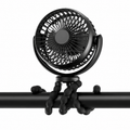 Rechargeable Clip On USB Desk Fan For Portable Cooling