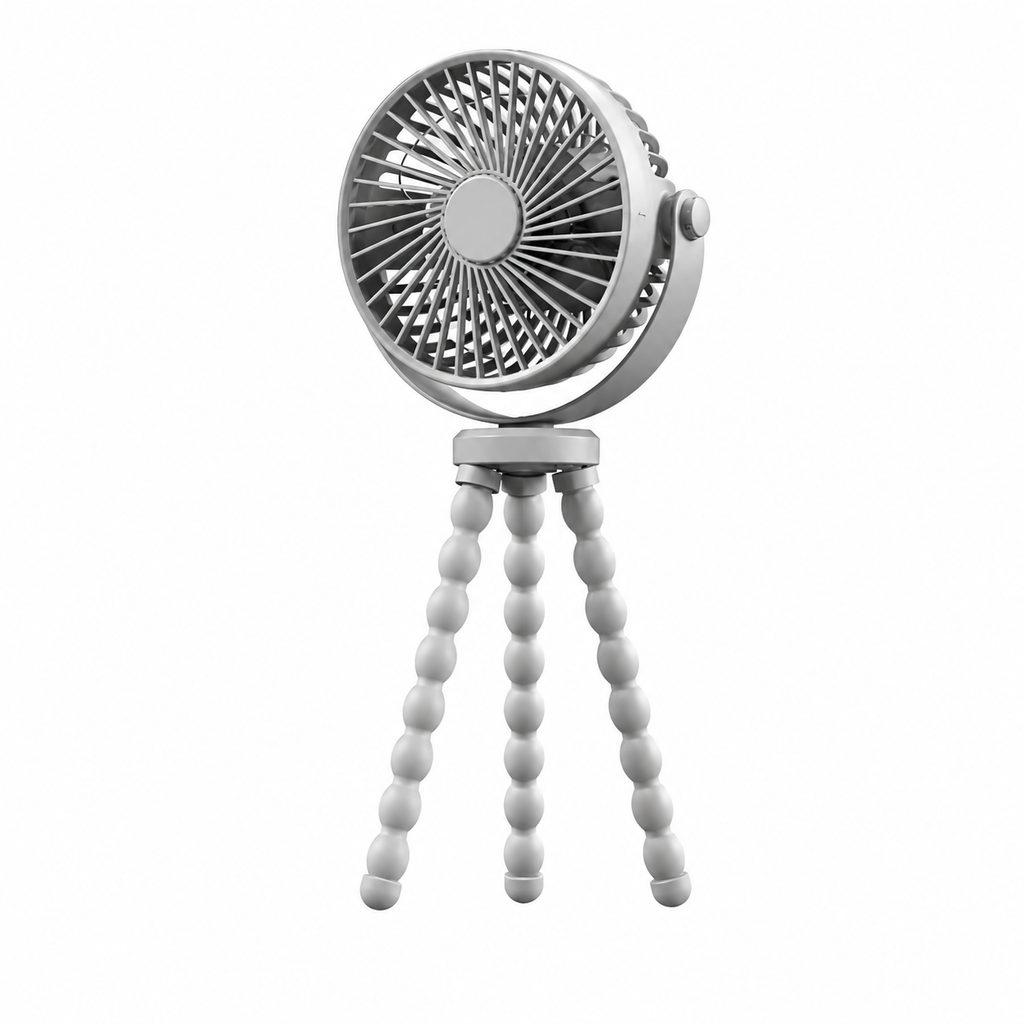 Rechargeable Clip On USB Desk Fan For Portable Cooling