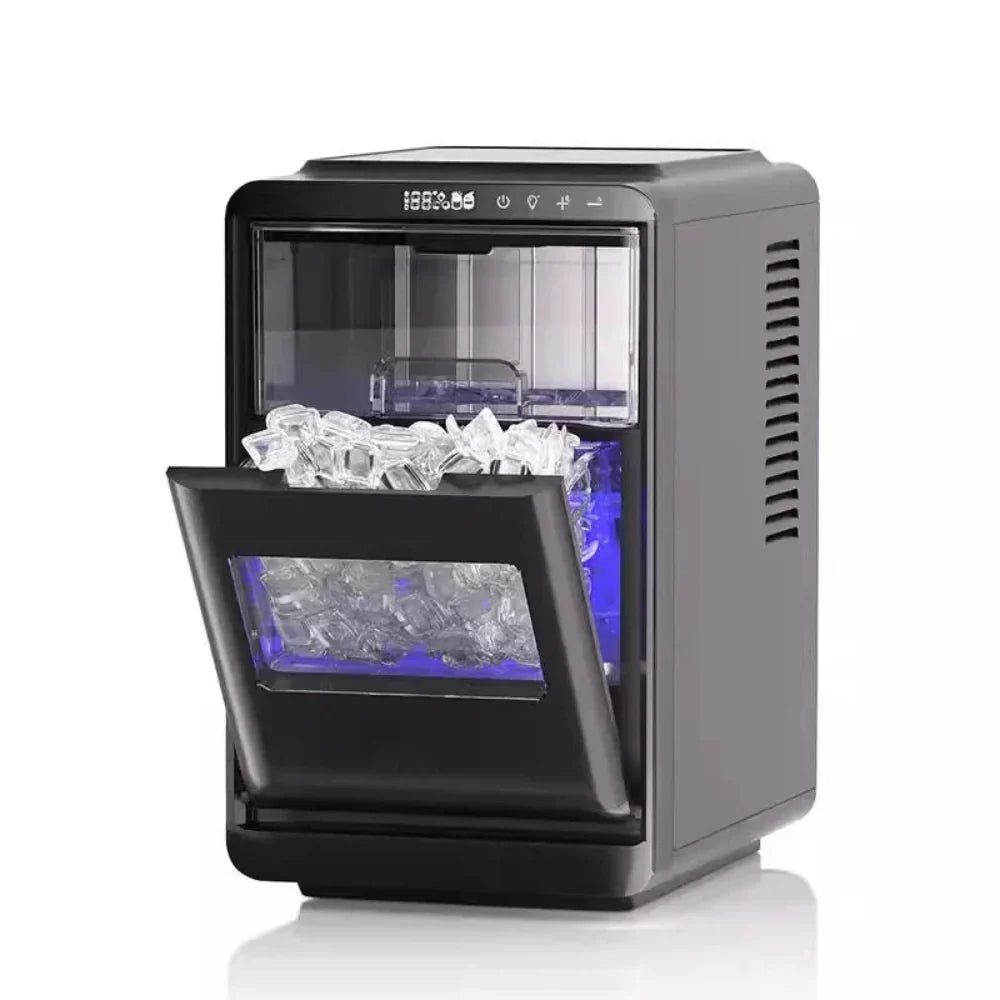 Countertop Ice Maker For Quick Ice On Demand At Home Kitchen