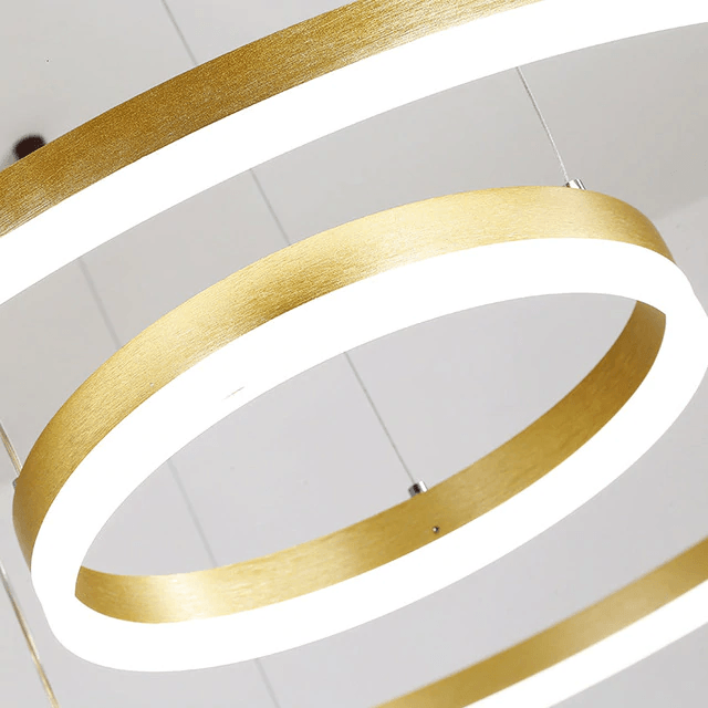 ثريا LED دائرية للديكورات الداخلية الحديثة للمنازل