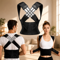 Adjustable Back Brace For Posture Support And Comfort