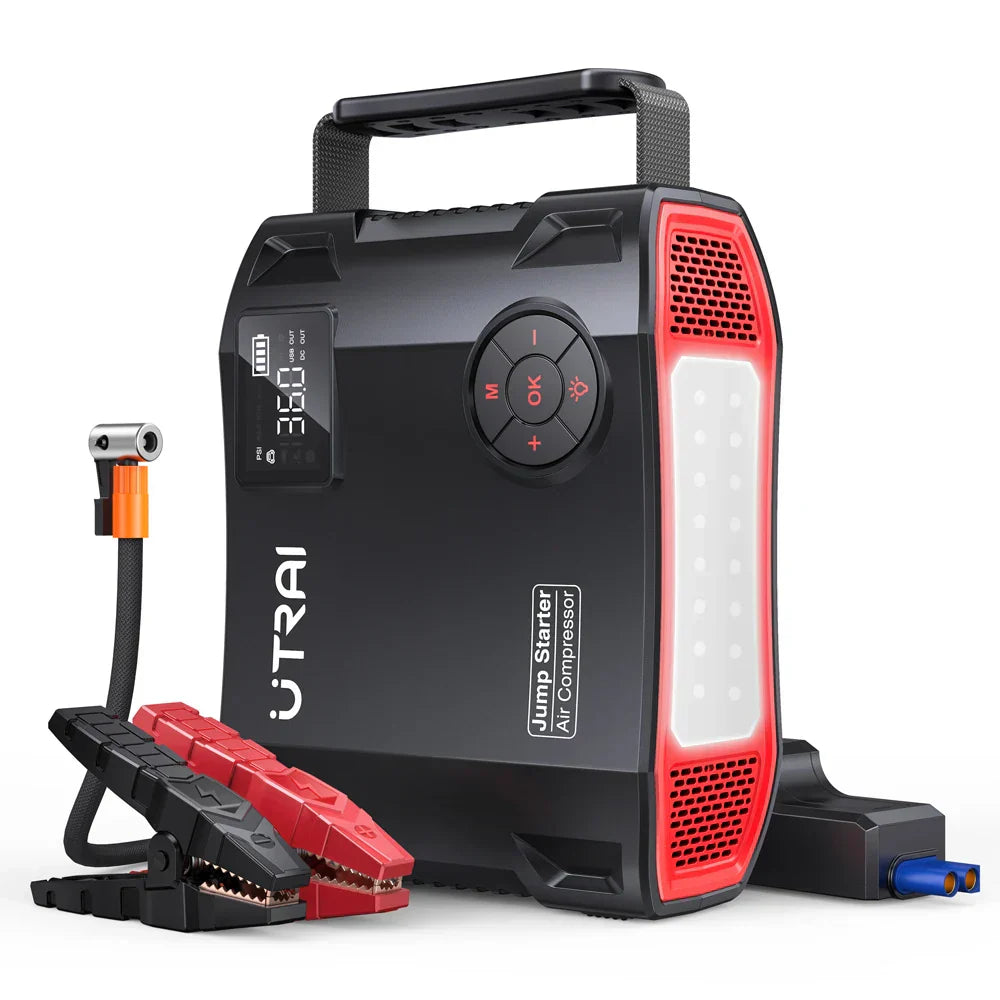 UTRAI 2000A Portable Jump Starter Pack With Power Bank | Rosalyssa