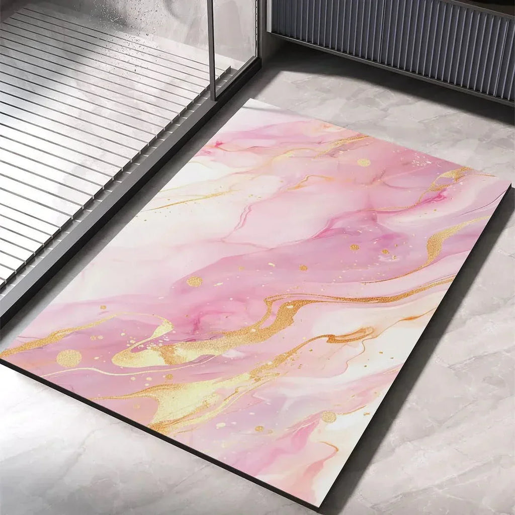 AquaNest Premium Mata do Kąpieli z Błota Diatomowego, Chłonna i Antypoślizgowa