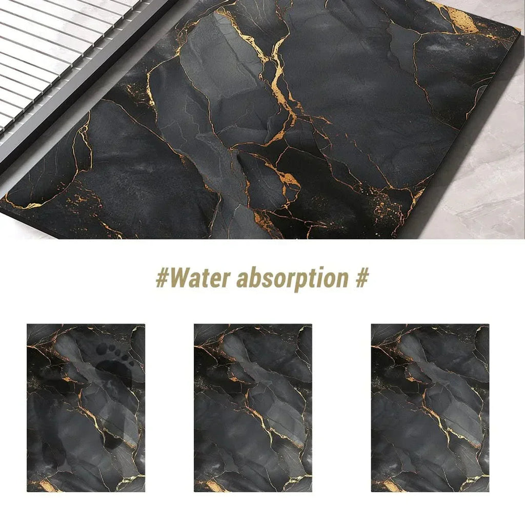 AquaNest Premium Mata do Kąpieli z Błota Diatomowego, Chłonna i Antypoślizgowa