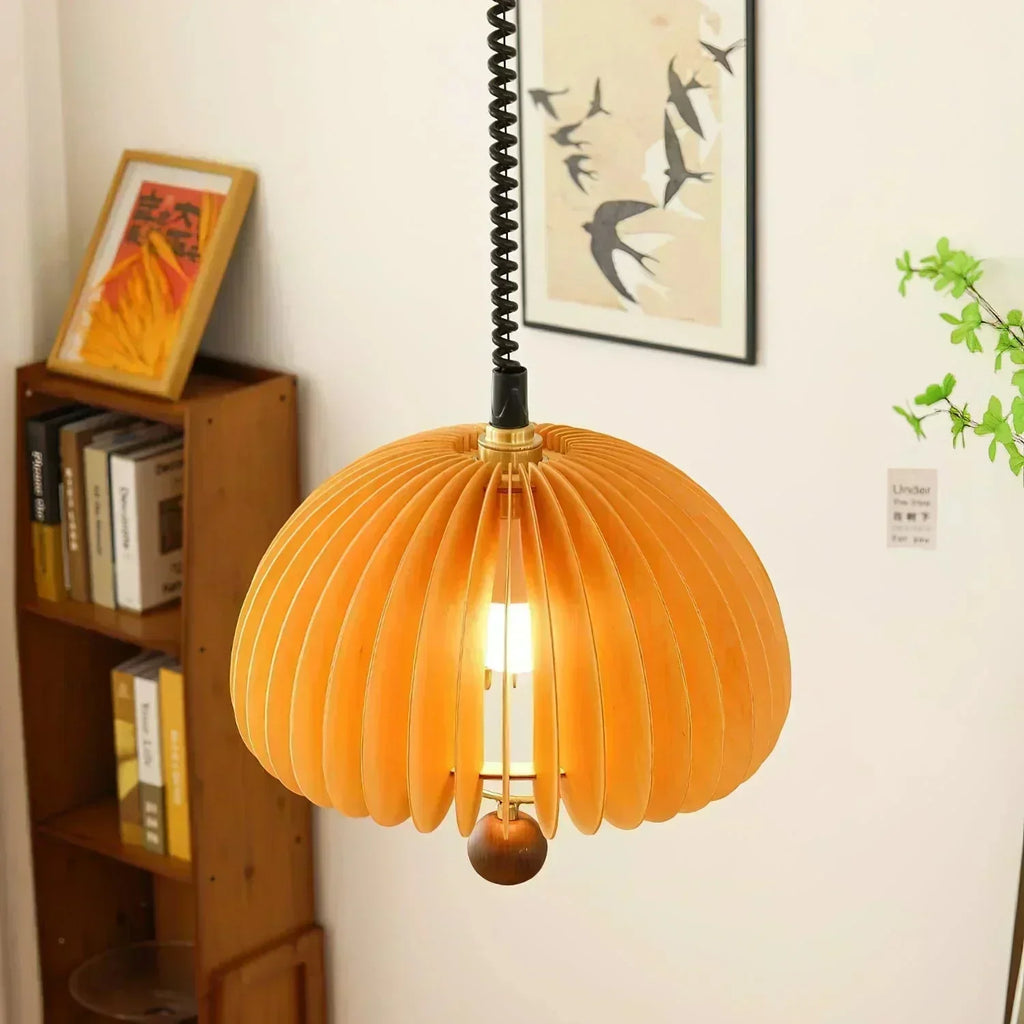 Lámpara Colgante Moderna Ajustable LyraGlow con Luz Cálida | Snurv