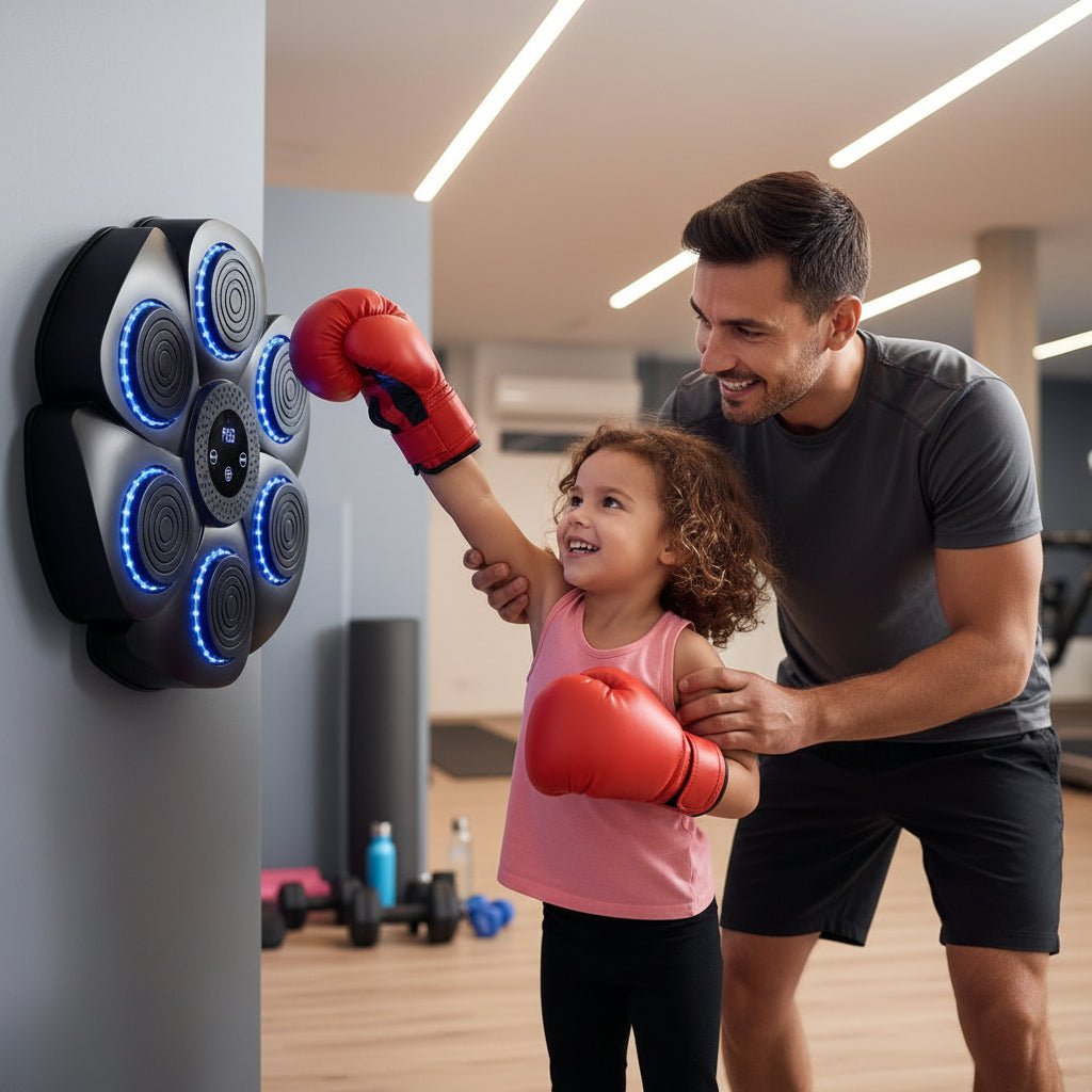 BeatPulse Pro Intelligent Boxing Machine With Bluetooth Music And RGB Lighting