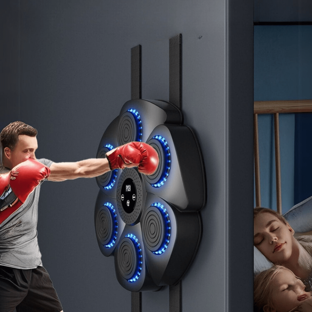 BeatPulse Pro Intelligent Boxing Machine With Bluetooth Music And RGB Lighting