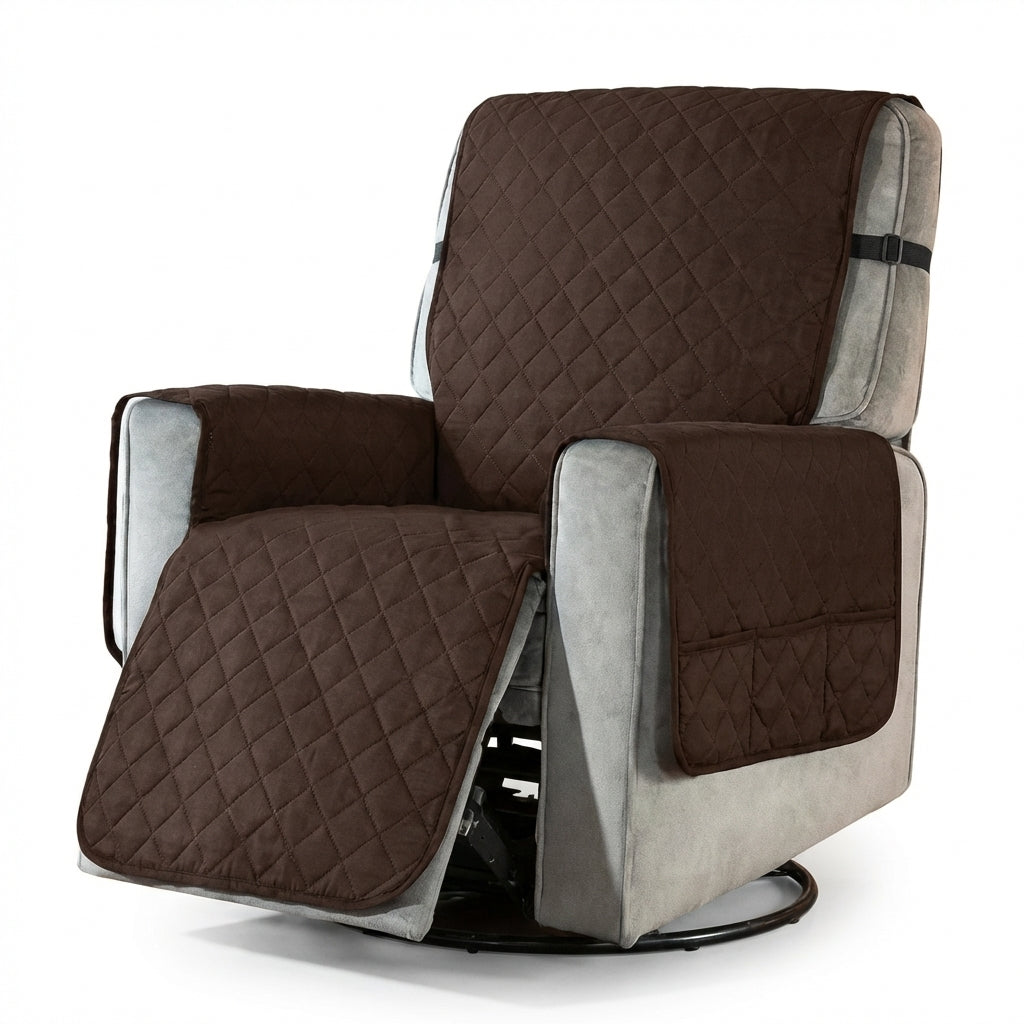 Waschbarer Polyester-Steppbezug für Sessel Größe S/M | Rosalyssa
