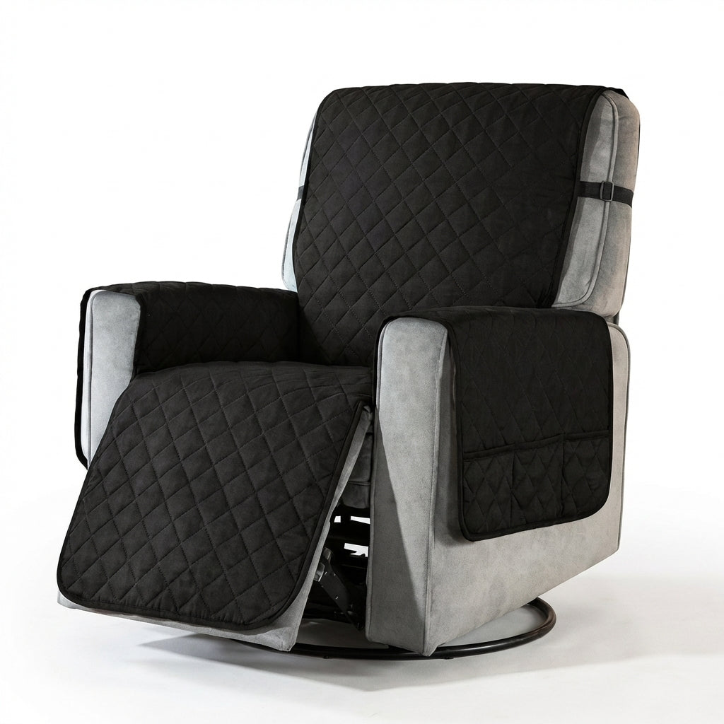 Waschbarer Polyester-Steppbezug für Sessel Größe S/M | Rosalyssa