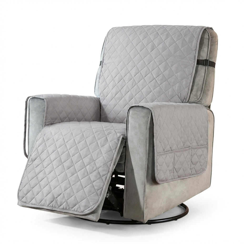 Waschbarer Polyester-Steppbezug für Sessel Größe S/M | Rosalyssa