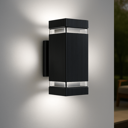 AuroraEdge Modern Upward And Downward Outdoor Lights IP65 Waterproof Garden Lamps