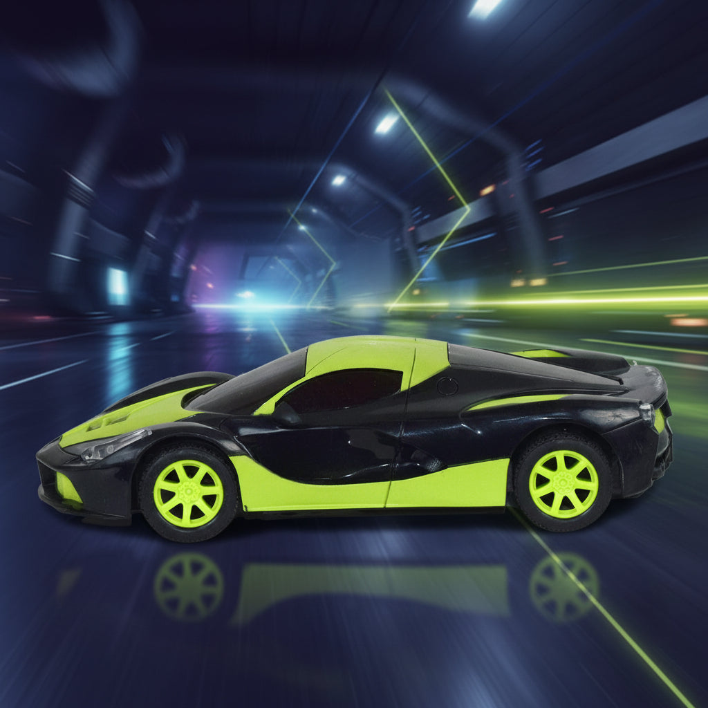 Auto RC ricaricabile con telecomando per corse indoor