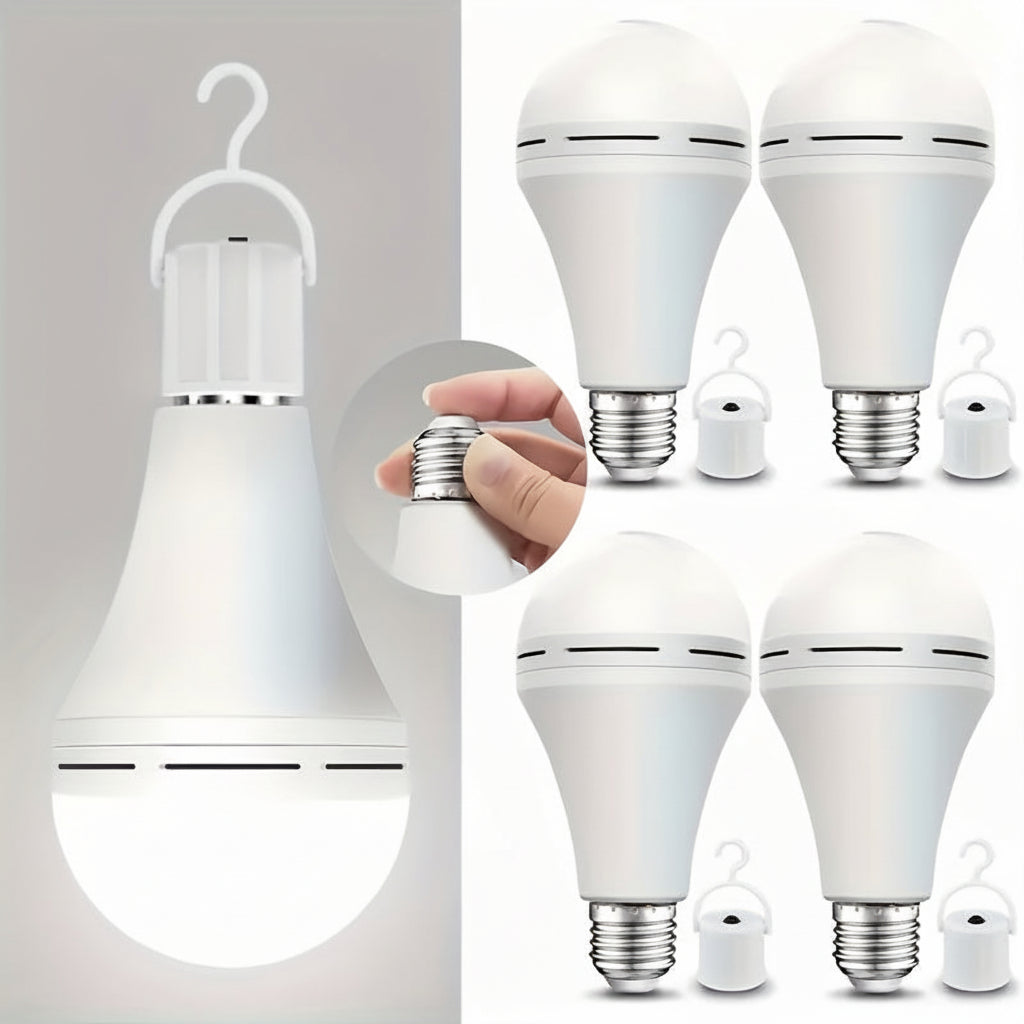 مصباح LED قابل لإعادة الشحن للإضاءة الطارئة والاستخدام اليومي