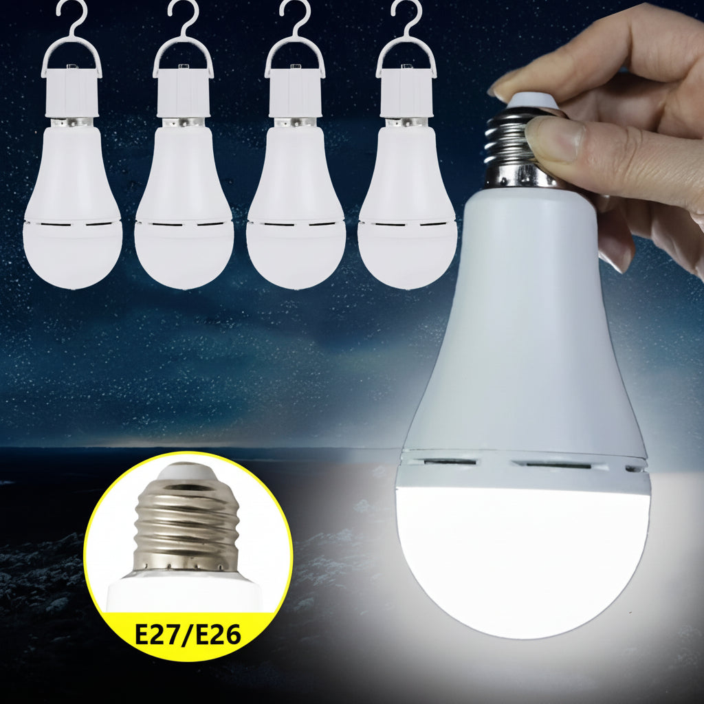 مصباح LED قابل لإعادة الشحن للإضاءة الطارئة والاستخدام اليومي